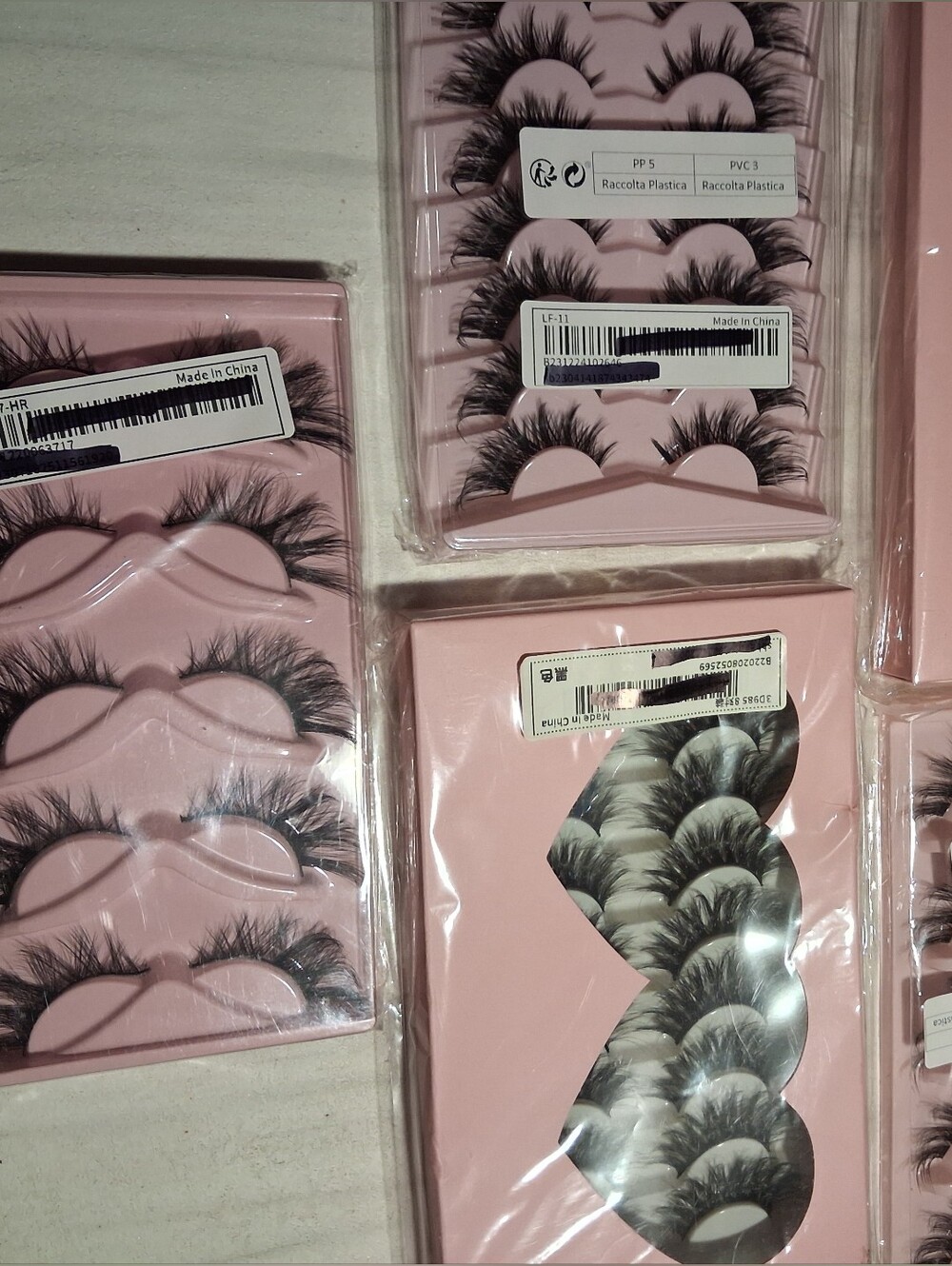 False Eyelash Multipack - Black Dramatic Lashes